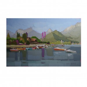 LA BAIE DE TALLOIRES 92×60 vendu