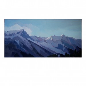 LES GLACIERS 120×60 vendu