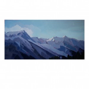 LES GLACIERS 120×60 vendu