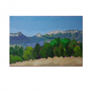 LES MONTAGNES DU FOND DU LAC 55×38