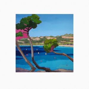 EAUX CORSES 70×70 vendu