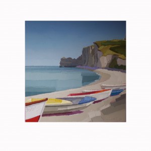 LA PLAGE D’ETRETAT 90×90 vendu