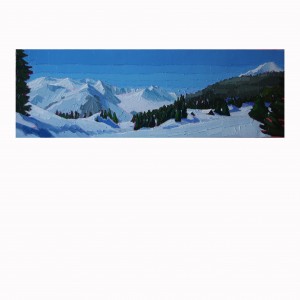 NEIGE FRAICHE 90×30 vendu