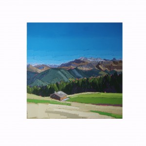 LAC DU CLOU BEAUFORTAIN 70×70 vendu