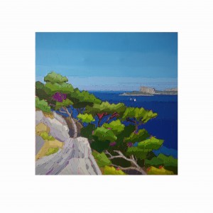 LE ROCHER DE LA CIOTAT 70×70 vendu