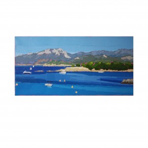 PLAGE D’ARGENT PORQUEROLLES 80X40 vendu