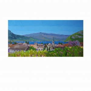 TALLOIRES LAC D’ANNECY 100X50 réservé
