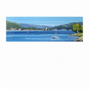 ANGON /LAC D’ANNECY 75×25 vendu