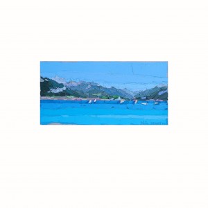 HUILE SUR CARTON 32×16 vendu