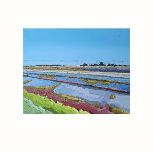 LES MARAIS SALANTS DE RE 61×50