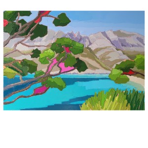 MER ET MONTAGNE 92×65
