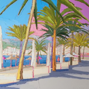 PALMIERS A MAJORQUE 70×70