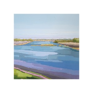 PAYSAGE DE L’ILE DE RE 70×70