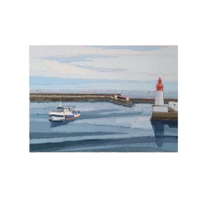 RETOUR DE PECHE 46×33
