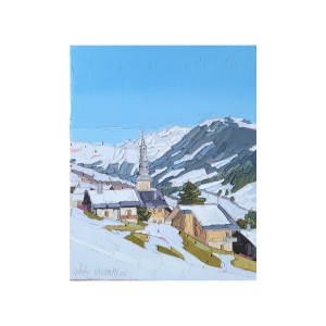 L’EGLISE D’HAUTELUCE 46×33