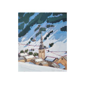 L&rsquo;EGLISE D&rsquo;HAUTELUCE 38×46