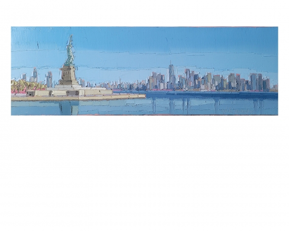 AU LOIN MANHATTAN 75×25