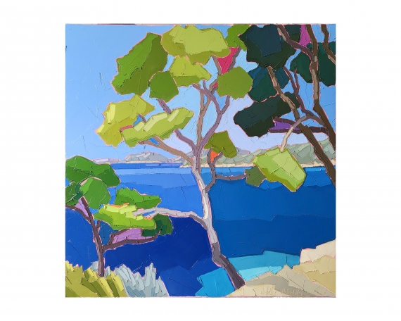 EN MEDITERRANNEE 60×60