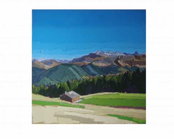 LAC DU CLOU BEAUFORTAIN 70×70
