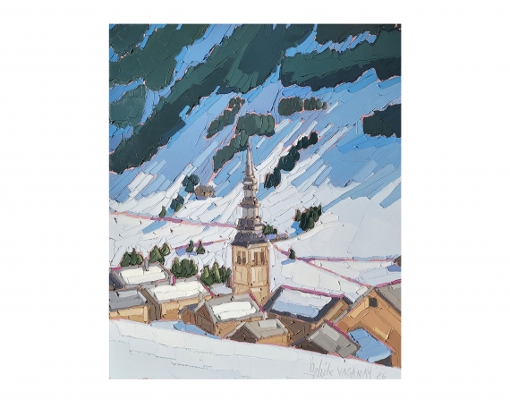 L&rsquo;EGLISE D&rsquo;HAUTELUCE 38×46