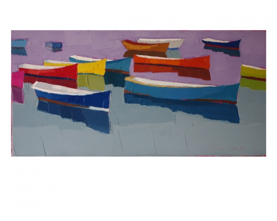 LES BARQUES DE SOCOA 80×40 vendu