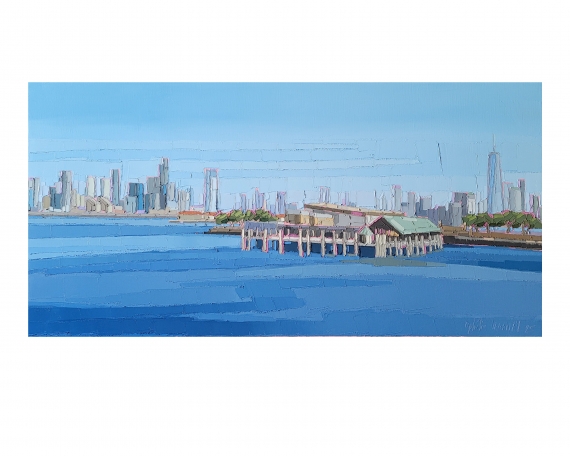 LIBERTY ISLAND 100×50