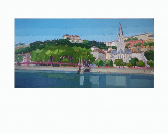 LYON QUARTIER SAINT GEORGES 100X50 vendu