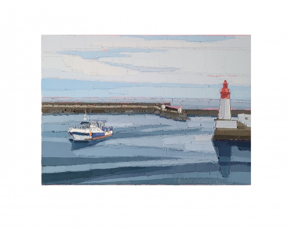 RETOUR DE PECHE 46×33