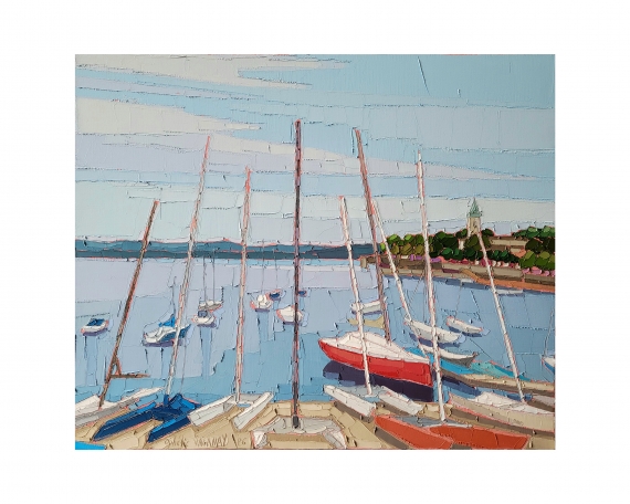 SOUVENIR D&rsquo;ETE LAC MAJEUR 61×50