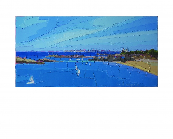 UN ETE A TREGASTEL 80×40