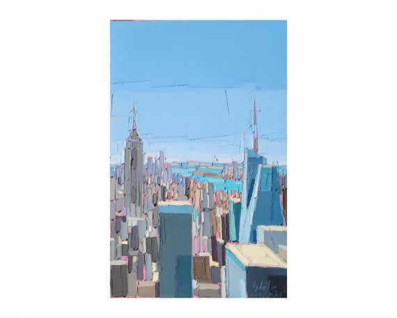 VUE DU ROCKFELLER 27×41
